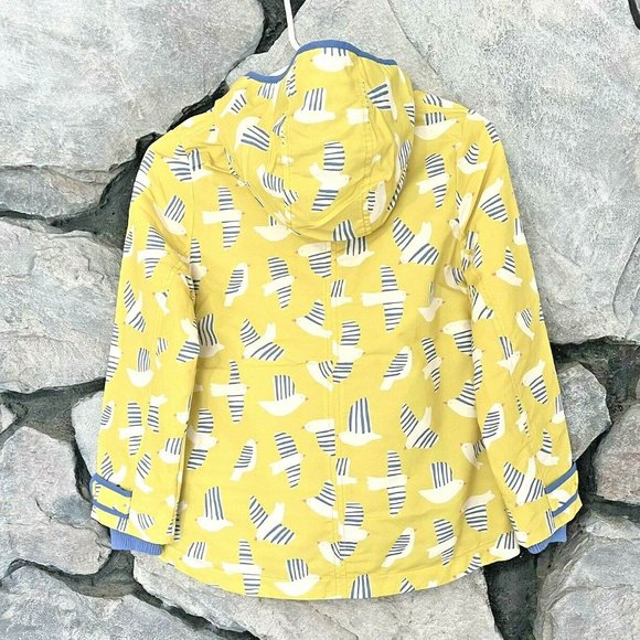 Girls Mini Boden Lined Rain Jacket Girls Size 9-10 - Picture 4 of 7